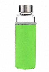 Бутылка в чехле (салатовый) 500ML